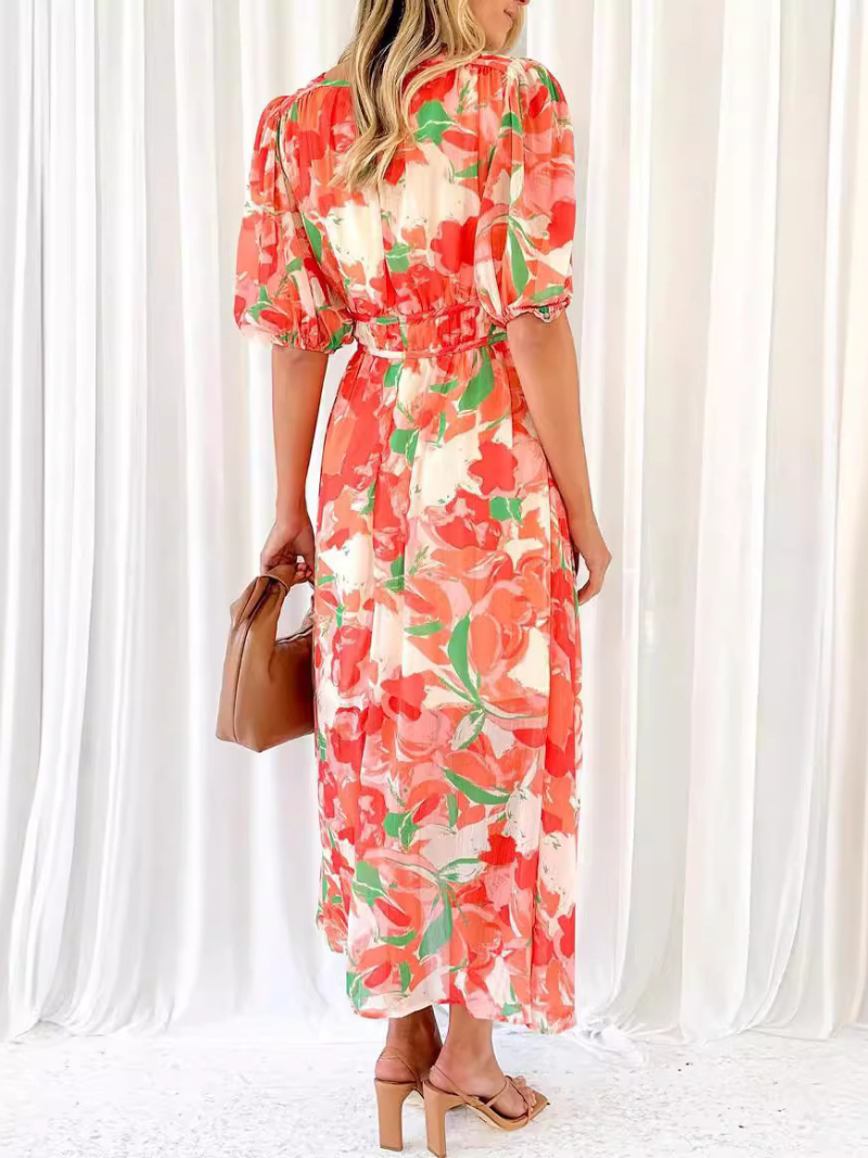 Robe Femme Bohème Fleurie ORIS WEAR