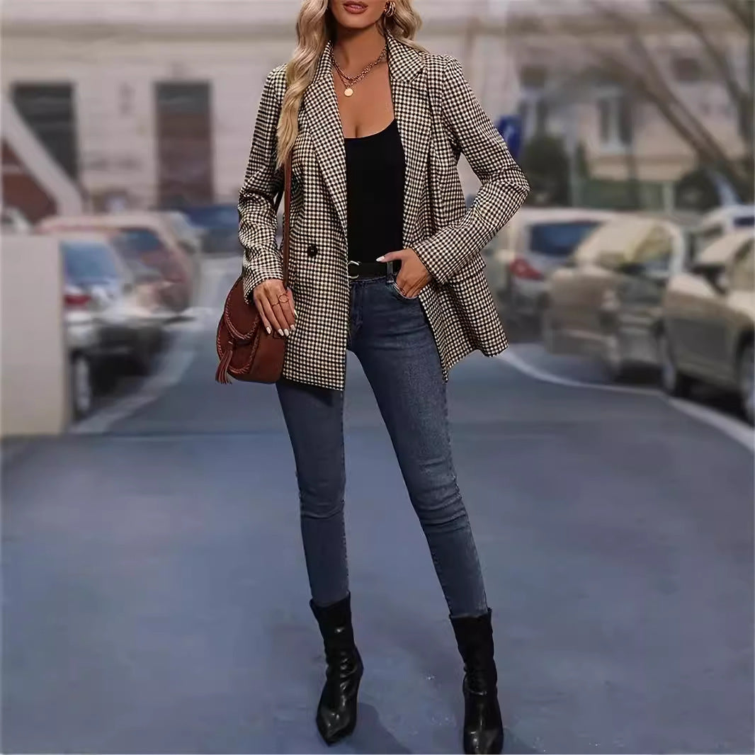 Manteau à carreaux européen ORIS WEAR