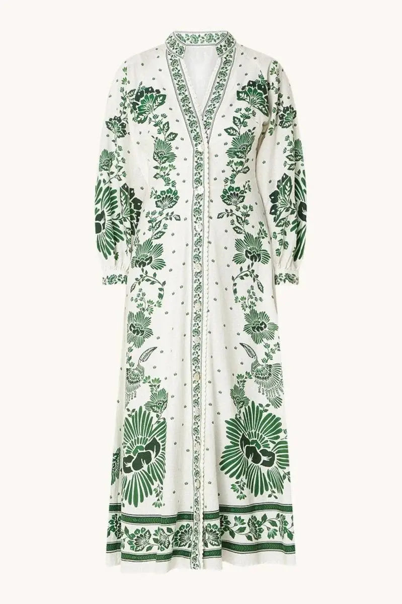 Alia | Robe Longue Bohème Élégante ORIS WEAR