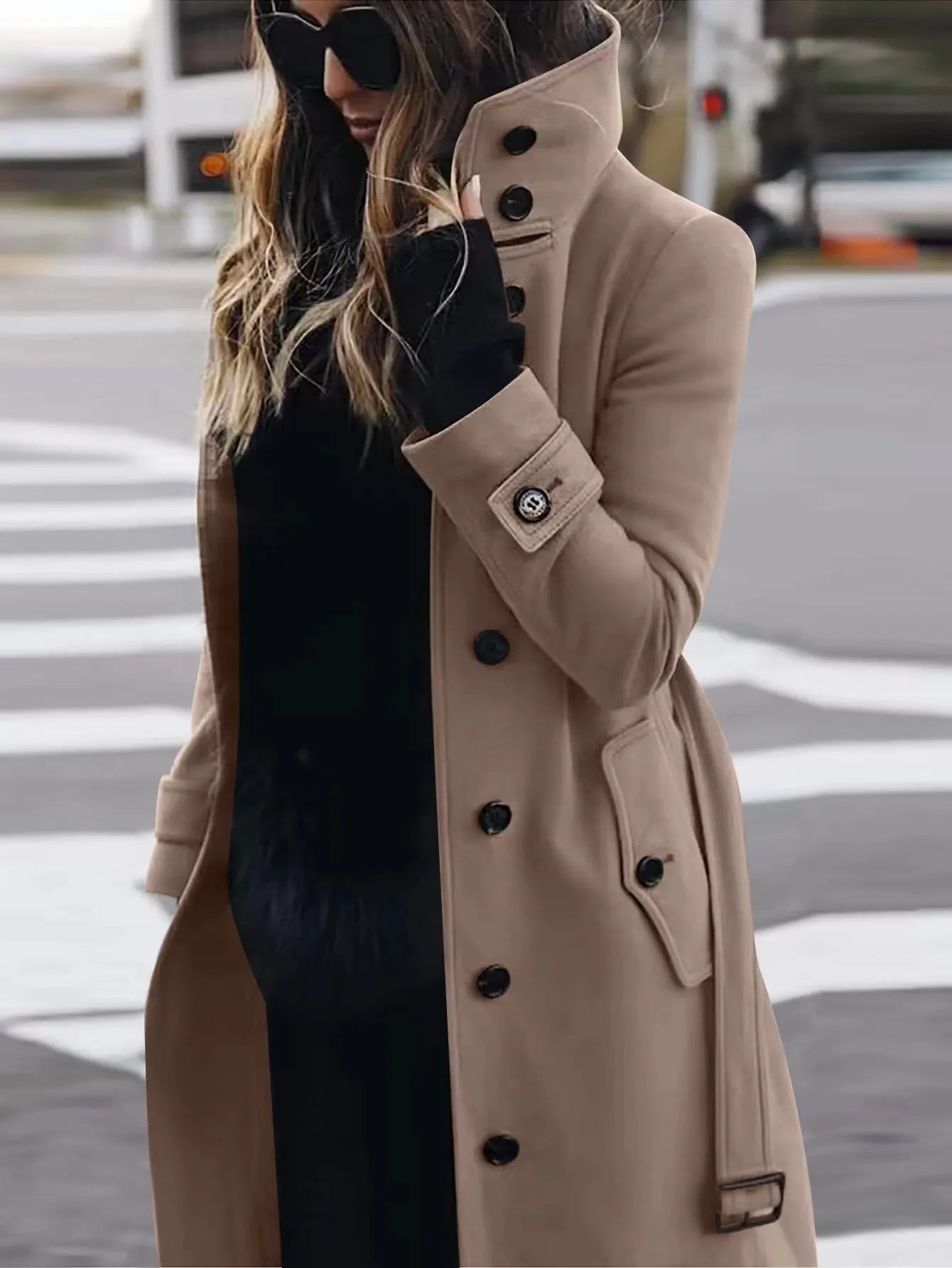 Manteau d'Hiver Femme à Col Rétro – Élégance et Chaleur ORIS WEAR