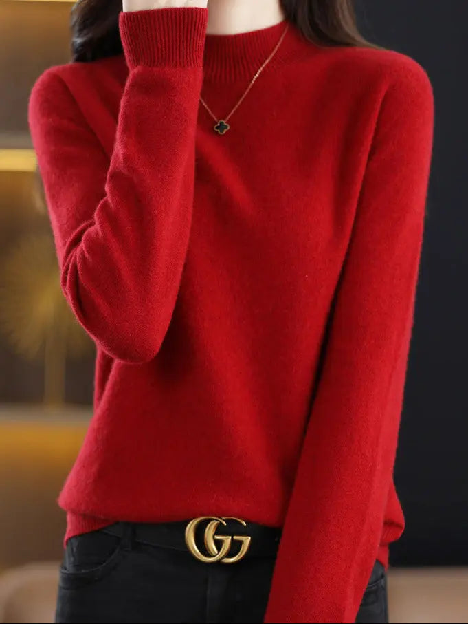 Pull en laine col montant chic et confortable ORIS WEAR