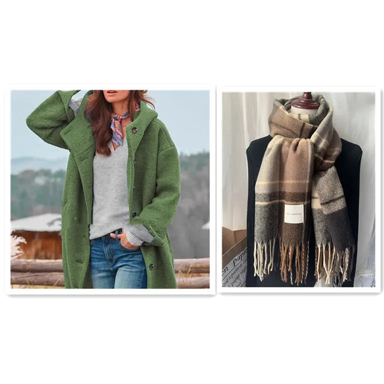 Best Manteau Élégant en Tweed – Chic & Intemporel ORIS WEAR