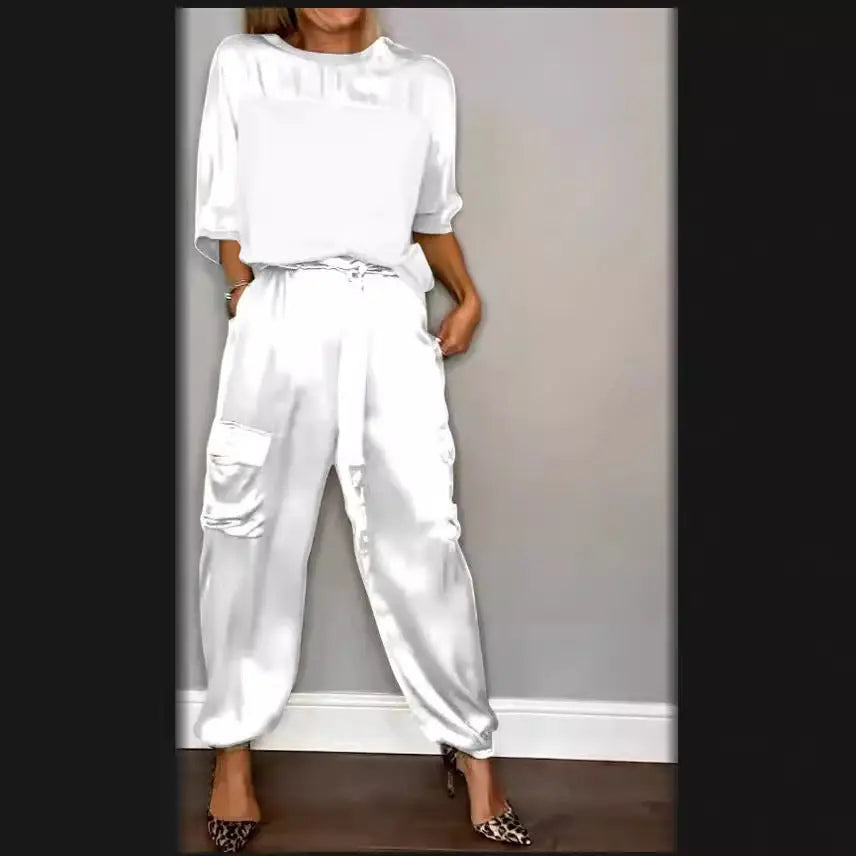 Ensemble 2 Pièces Femme en Satin Doux ORIS WEAR