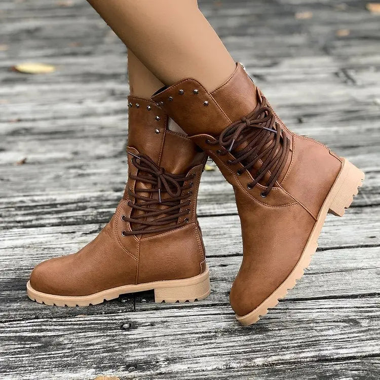 Bottes à lacets urbaines – Confort robuste pour l’automne-hiver ORIS WEAR