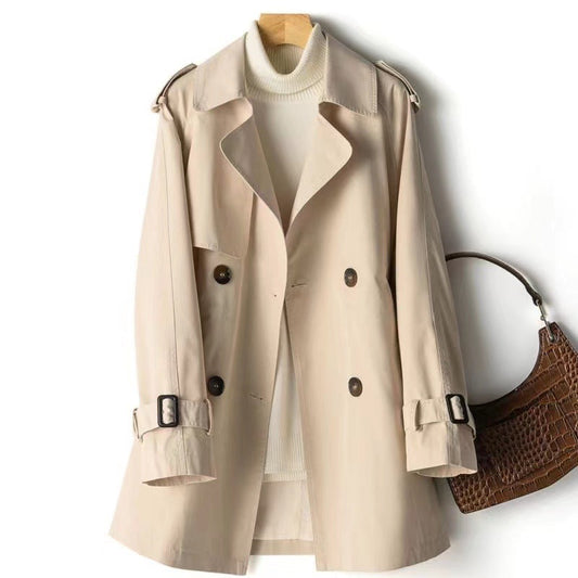 Manteau mi-long femme ceinturé : chic urbain garanti ORISWEAR