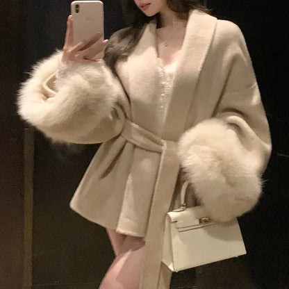 Veste glamour fourrure ORIS WEAR