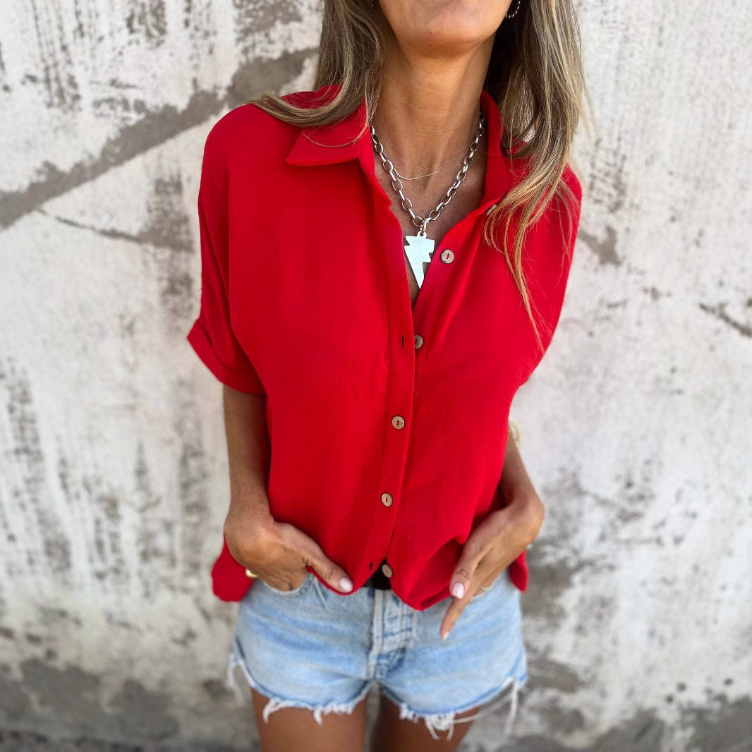 Mode femme fluide rouge — ORIS WEAR