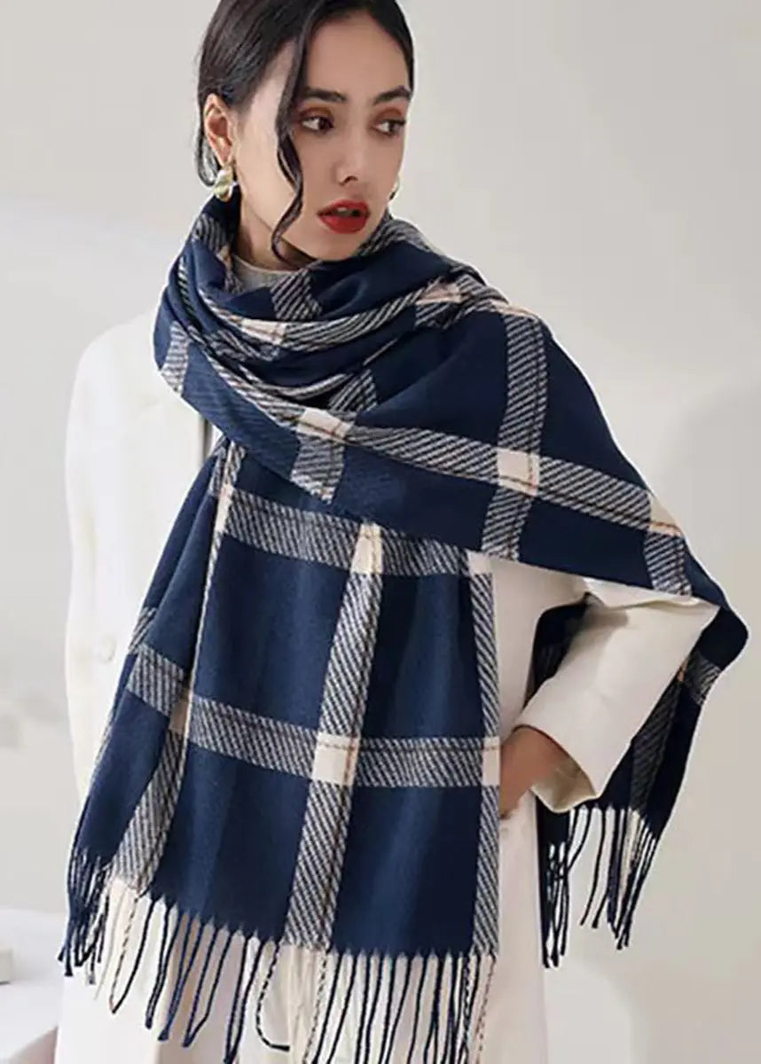Écharpe plaid chaude hiver femme ORIS WEAR