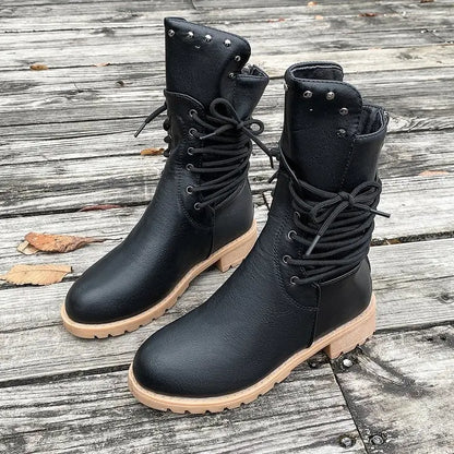 Bottes à lacets urbaines – Confort robuste pour l’automne-hiver ORIS WEAR