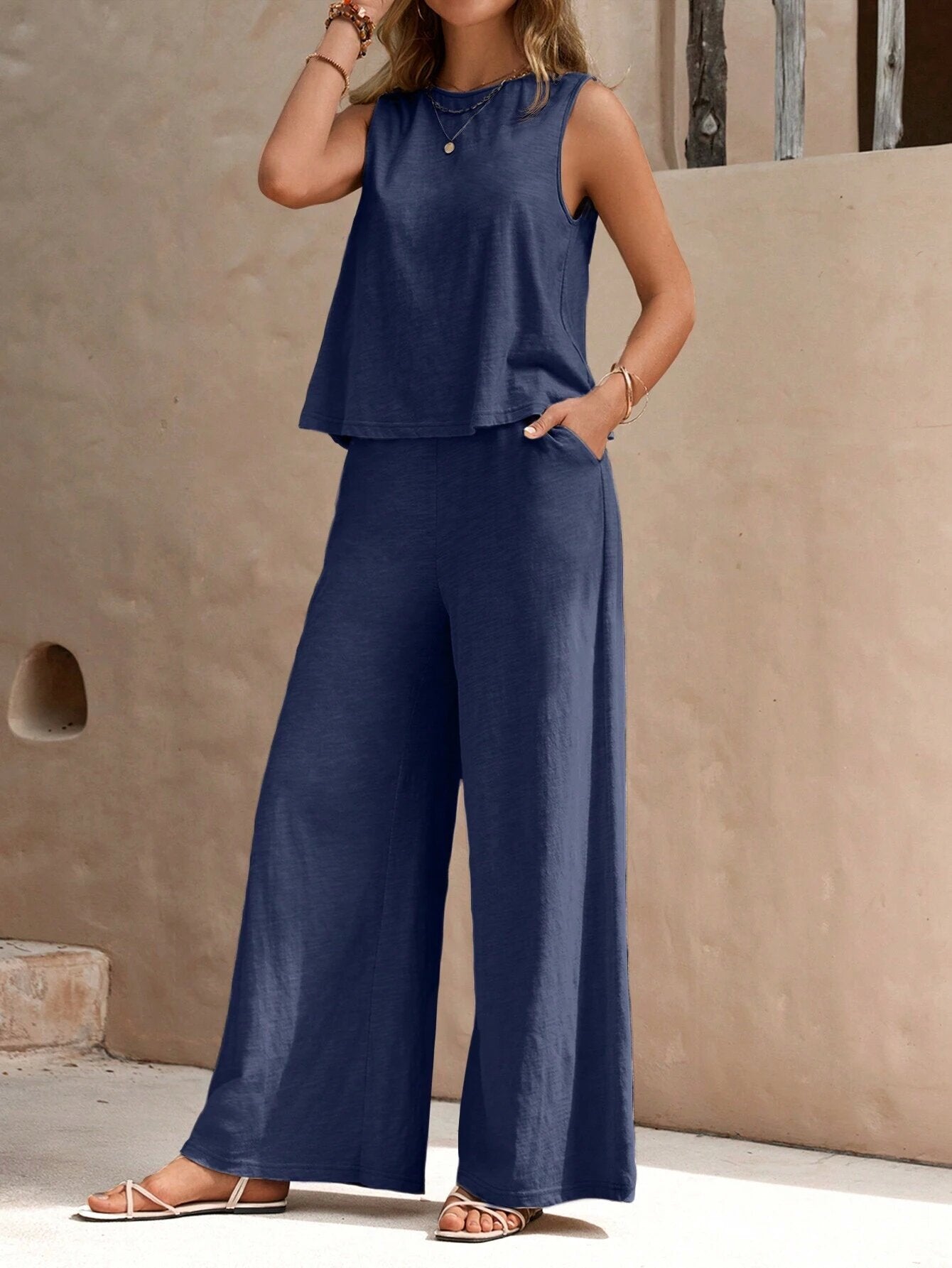 Silhouette Libre – Ensemble Décontracté 2 Pièces Femme ORIS WEAR
