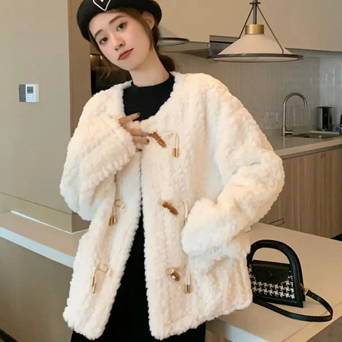Manteau femme élégant en laine Acme
