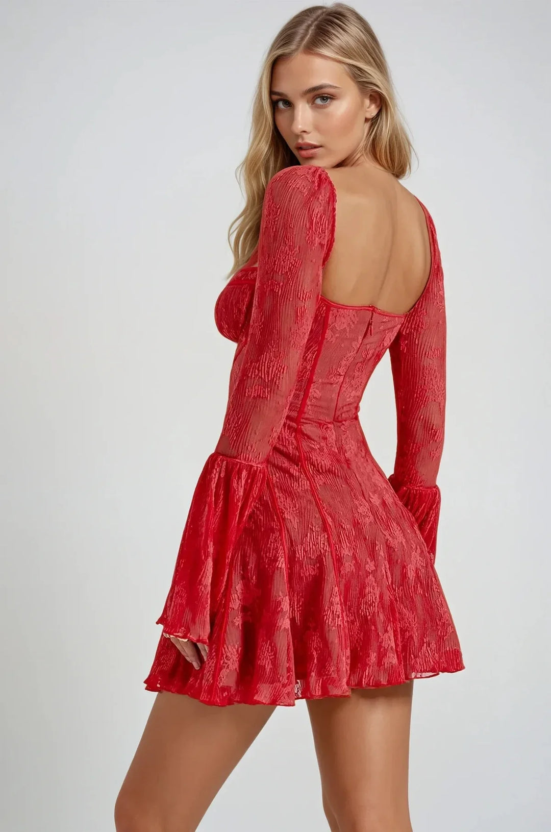 Serenity | Robe Vintage en Dentelle Corset Cintré ORIS WEAR