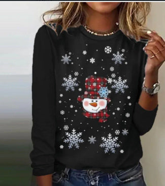 Pull Amélie Neige Imprimé - Élégance Hivernale ORIS WEAR