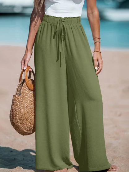 Pantalon Large Décontracté Élégant Femme ORIS WEAR