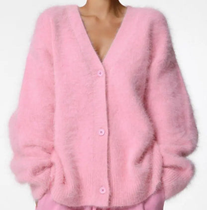 Cardigan Femme Col V – Boutonné, pour l'hiver ORIS WEAR