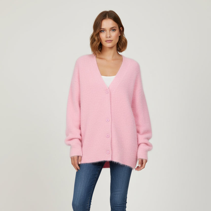 Pull en Maille Boutonné Femme ORIS WEAR