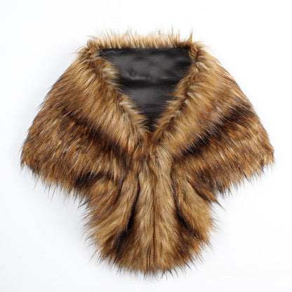Étole Femme Hiver Luxe en Fausse Fourrure ORIS WEAR