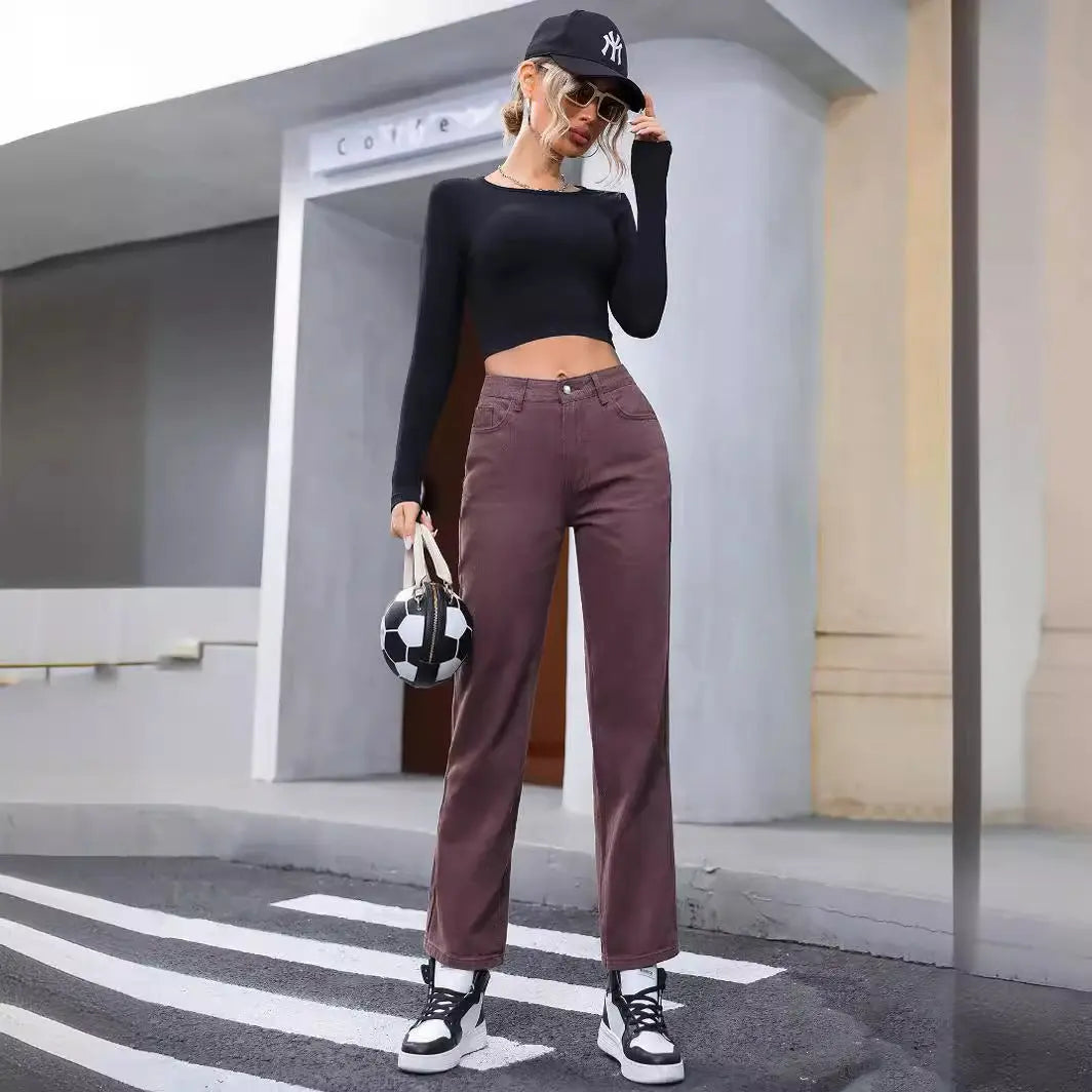 Jean Droit Taille Haute Rétro ORIS WEAR