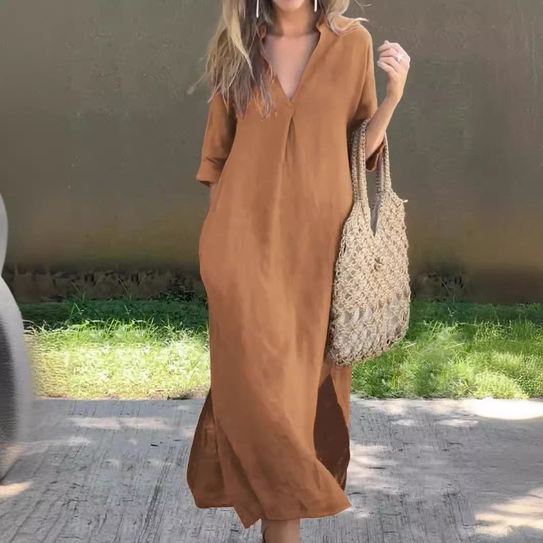 Robe chic longue d'été ORIS WEAR