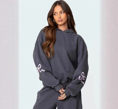Pull femme imprimé nœud – Style décontracté et sportif ! ORIS WEAR