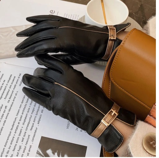 Gants avec écran tactile, section fine et velours épais et chaud ORIS WEAR