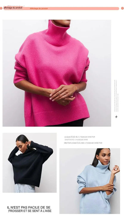 Pull femme uni – Confort et style ! ORIS WEAR