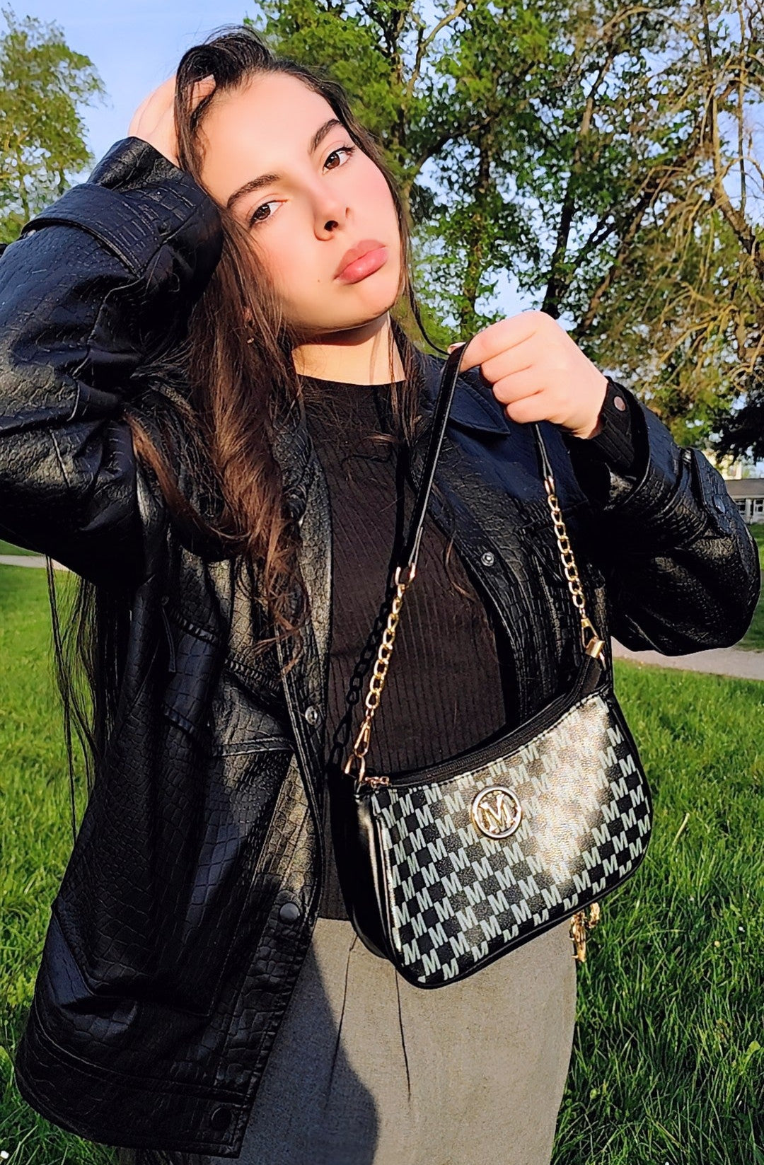 Maggie  - Sac épaule avec chaîne