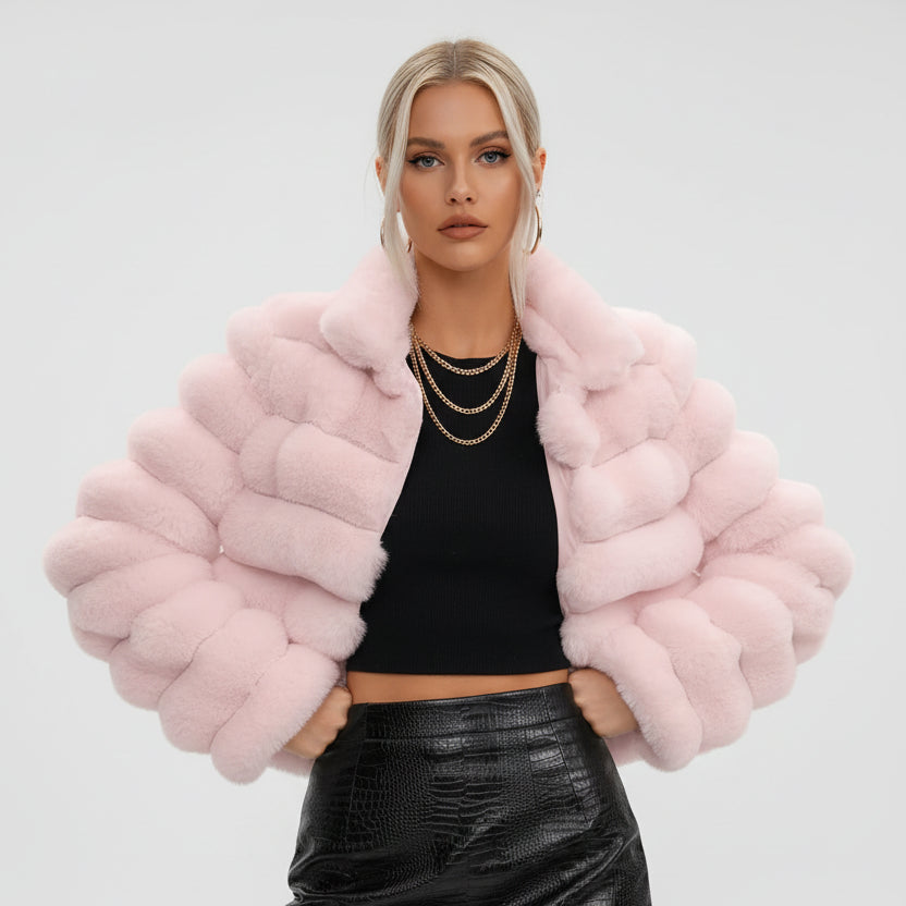 Veste en Fourrure Synthétique Femme ORIS WEAR