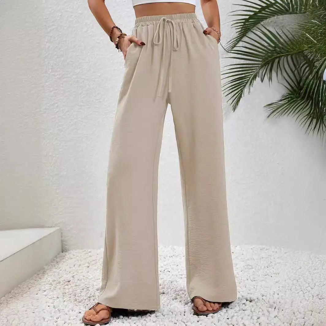 Pantalon Large Décontracté avec Cordon et Poches ORIS WEAR