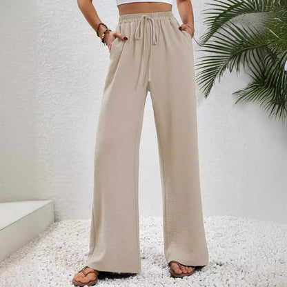 Pantalon Large Décontracté avec Cordon et Poches ORIS WEAR