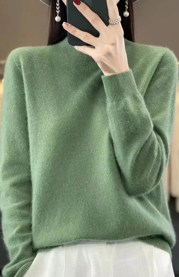 Pull en laine col montant chic et confortable ORIS WEAR