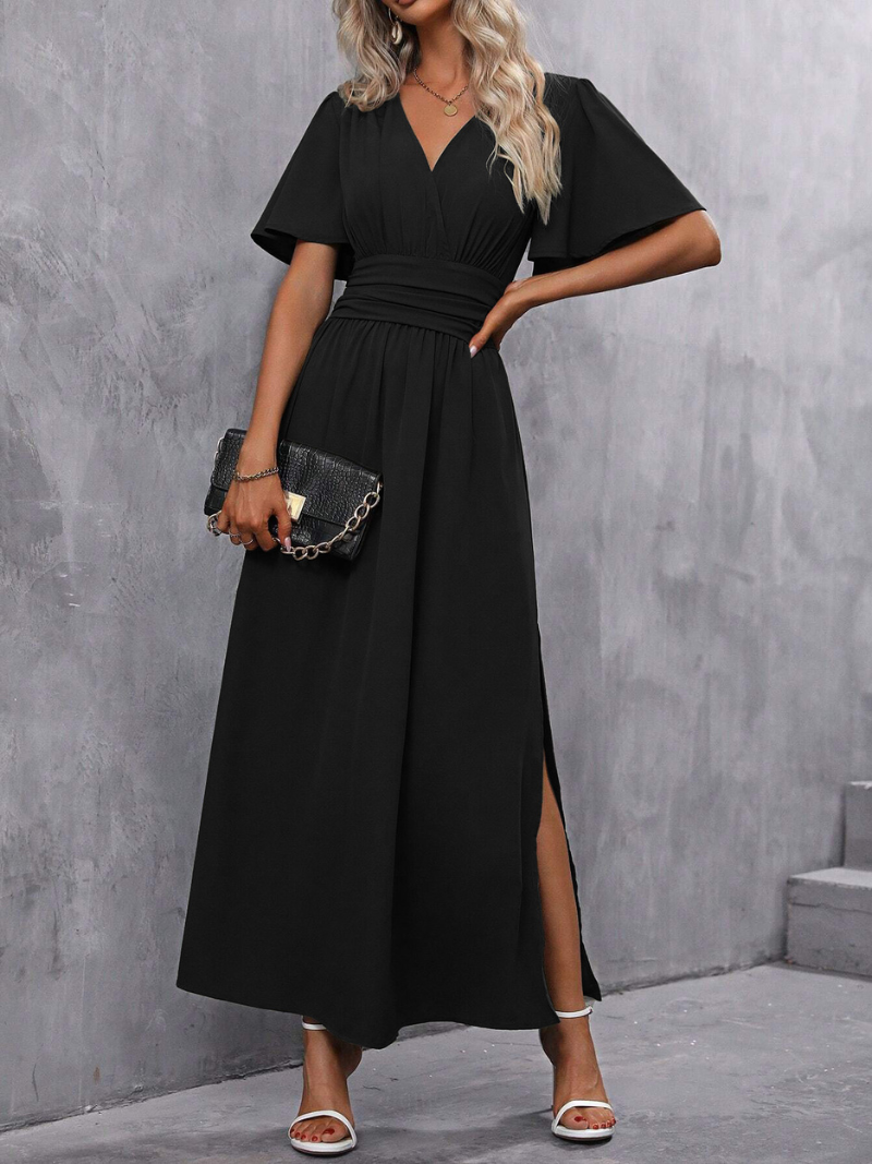 Robe Fendue Élégante et Tendance Pour Femme ORIS WEAR