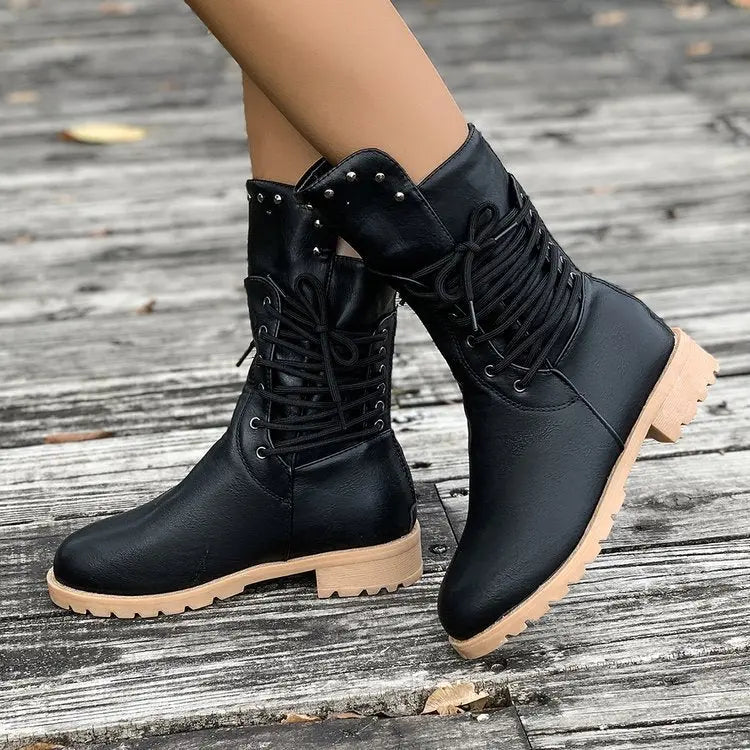 Bottes à lacets urbaines – Confort robuste pour l’automne-hiver ORIS WEAR