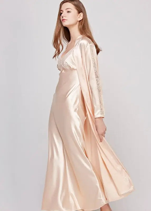Pyjama Satiné 2 Pièces Élégant ORIS WEAR