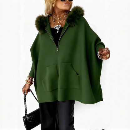 Cardigan Femme Capuche Chaud ORIS WEAR