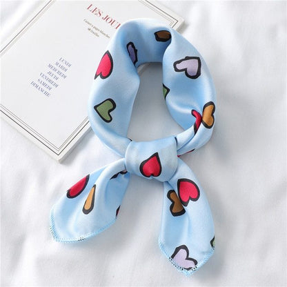 Foulard "Cœur Bohème" en Soie ORIS WEAR