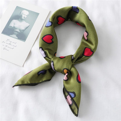 Foulard "Cœur Bohème" en Soie ORIS WEAR