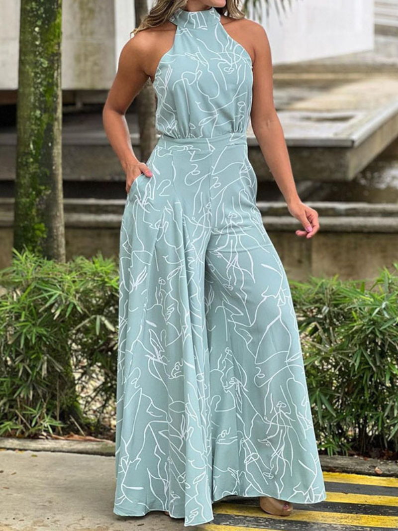 Robe Combinaison Sans Manches à Ceinture Élégante ORIS WEAR