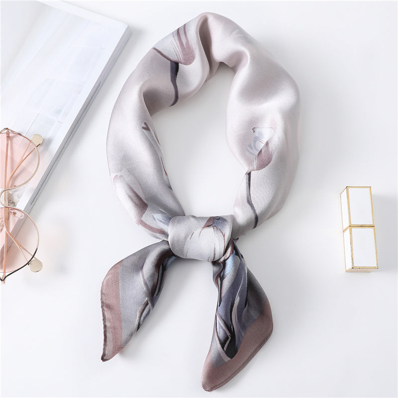 Foulard "Éclat Floral" en Soie ORIS WEAR