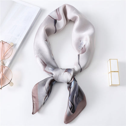 Foulard "Éclat Floral" en Soie ORIS WEAR