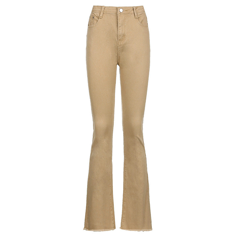 Jean bootcut extensible  taille haute ORIS WEAR