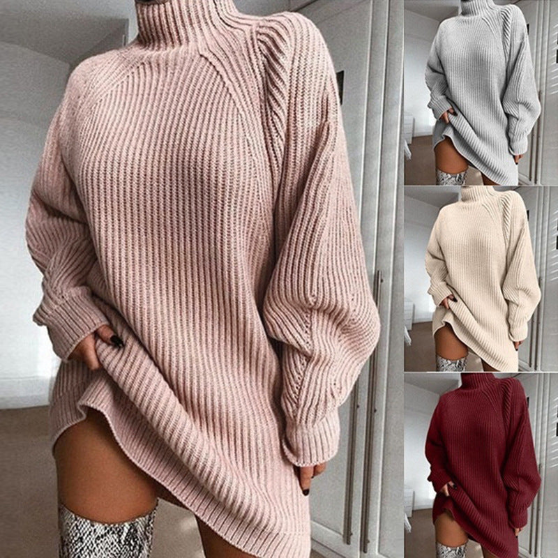 Pull Long Col Roulé Femme ORIS WEAR