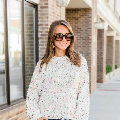 Sweater Boatneck Lantern Sleeves ORIS WEAR