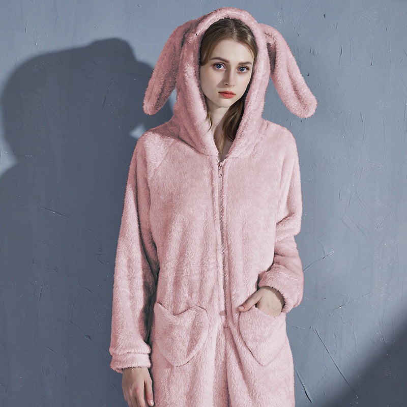 Rabbit Ears Plush Pajama ORIS WEAR