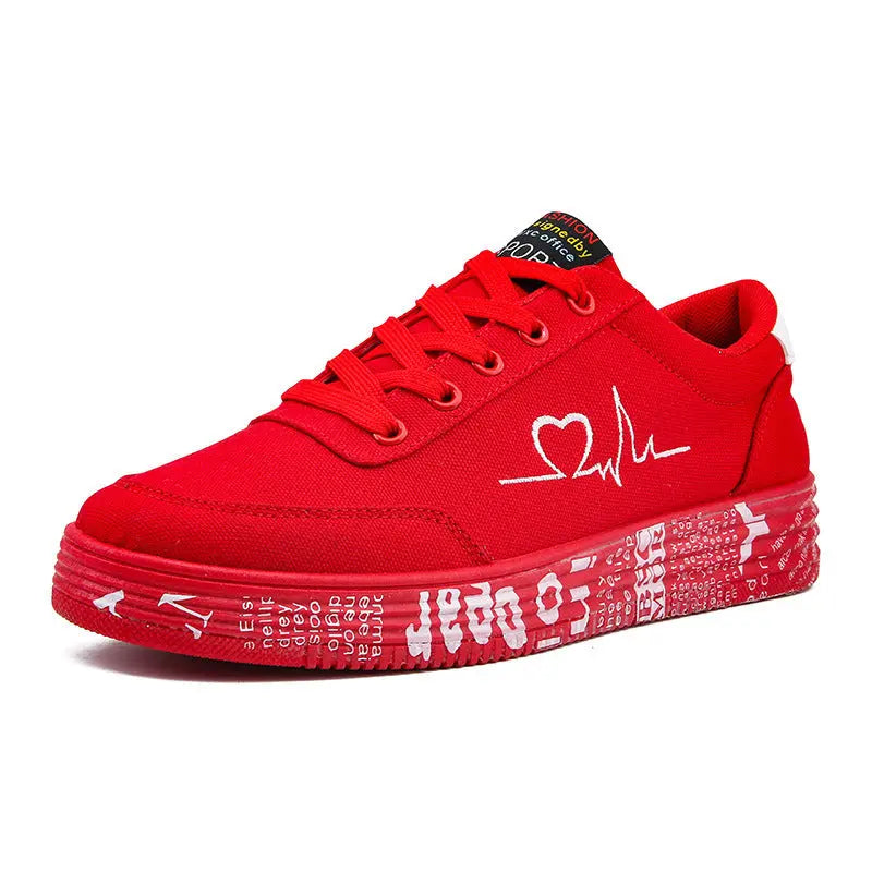 Baskets Love Print Unisexes ORIS WEAR