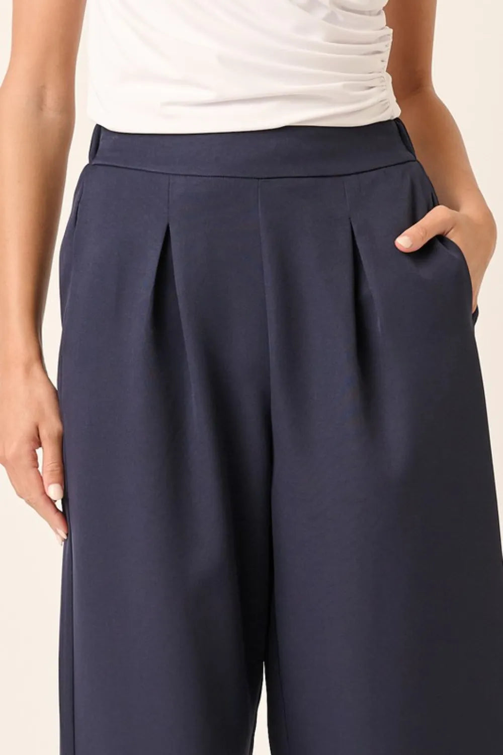 Pantalon large à plis inversés ORIS WEAR