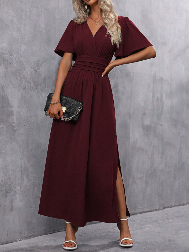 Robe Fendue Élégante et Tendance Pour Femme ORIS WEAR