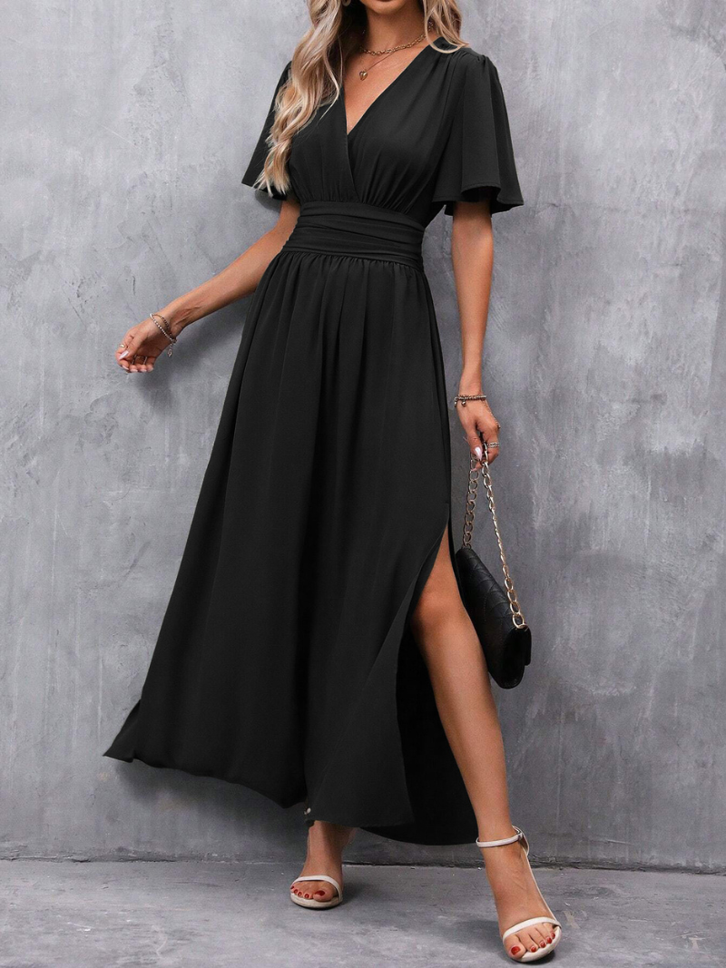 Robe Fendue Élégante et Tendance Pour Femme ORIS WEAR