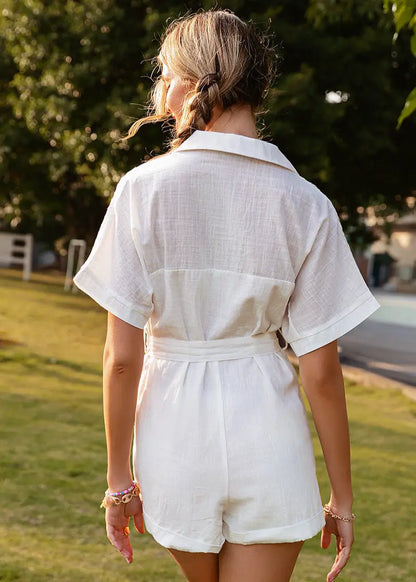 Combinaison en coton à col chemise ORIS WEAR