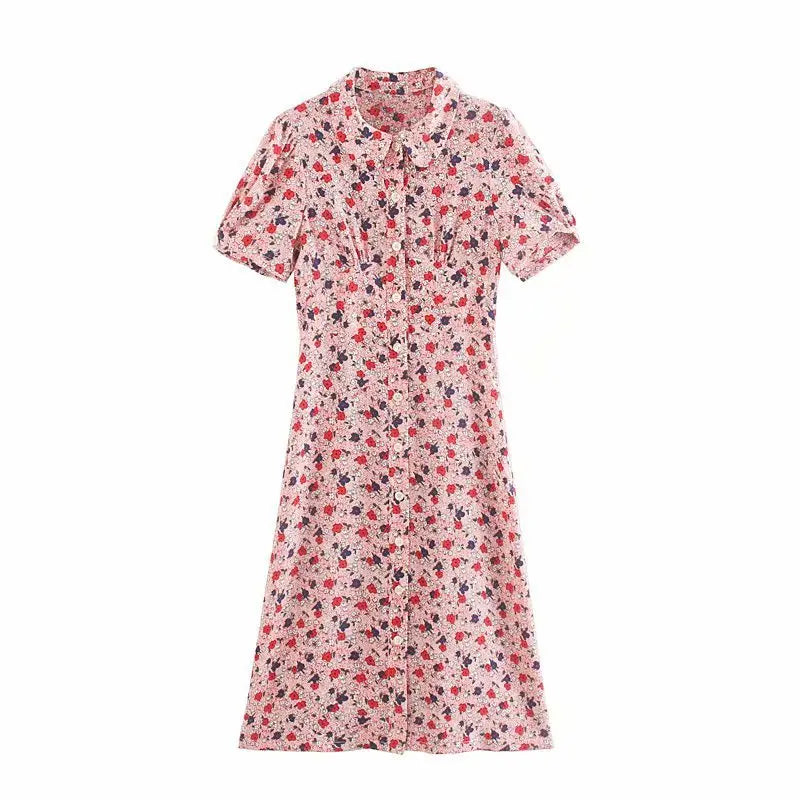 Robe à Imprimé Frais pour Femmes – Élégance Décontractée ORIS WEAR